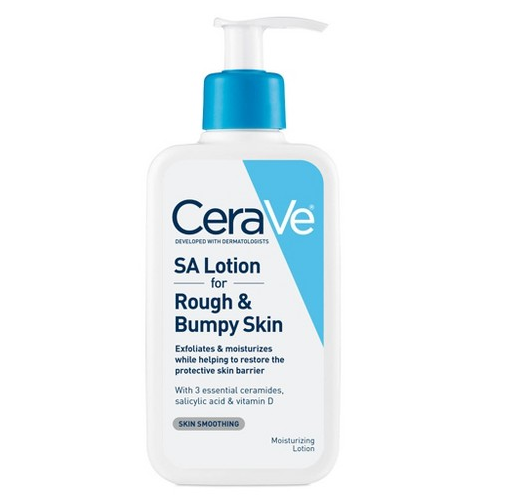 现货美国Cerave SA水杨酸身体乳液去鸡皮肤去角质237ml保湿身体霜