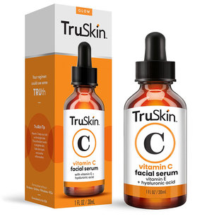 现货美国Truskin 20%VC紧致修护精华液亮肤淡痘印A醇茶树胜肽维C