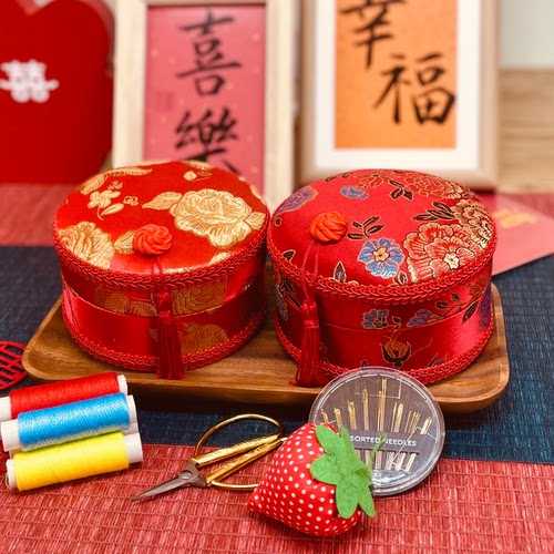 锦婚记结婚嫁妆针线包缝纫线收纳