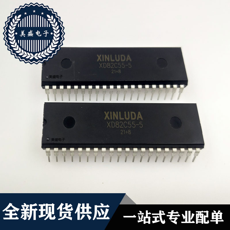 IC芯片 XD82C55-5 DIP40集成电路全新现货供应直拍-封面