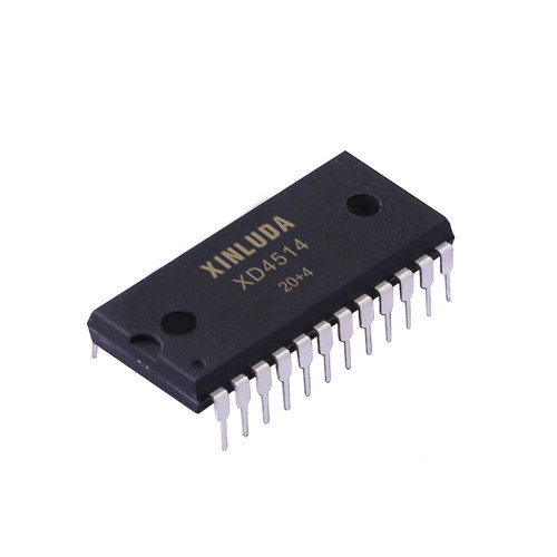 CD4514BE DIP-24 编码器解码器复用器XINLUDA XD4514兼容CD4514BE
