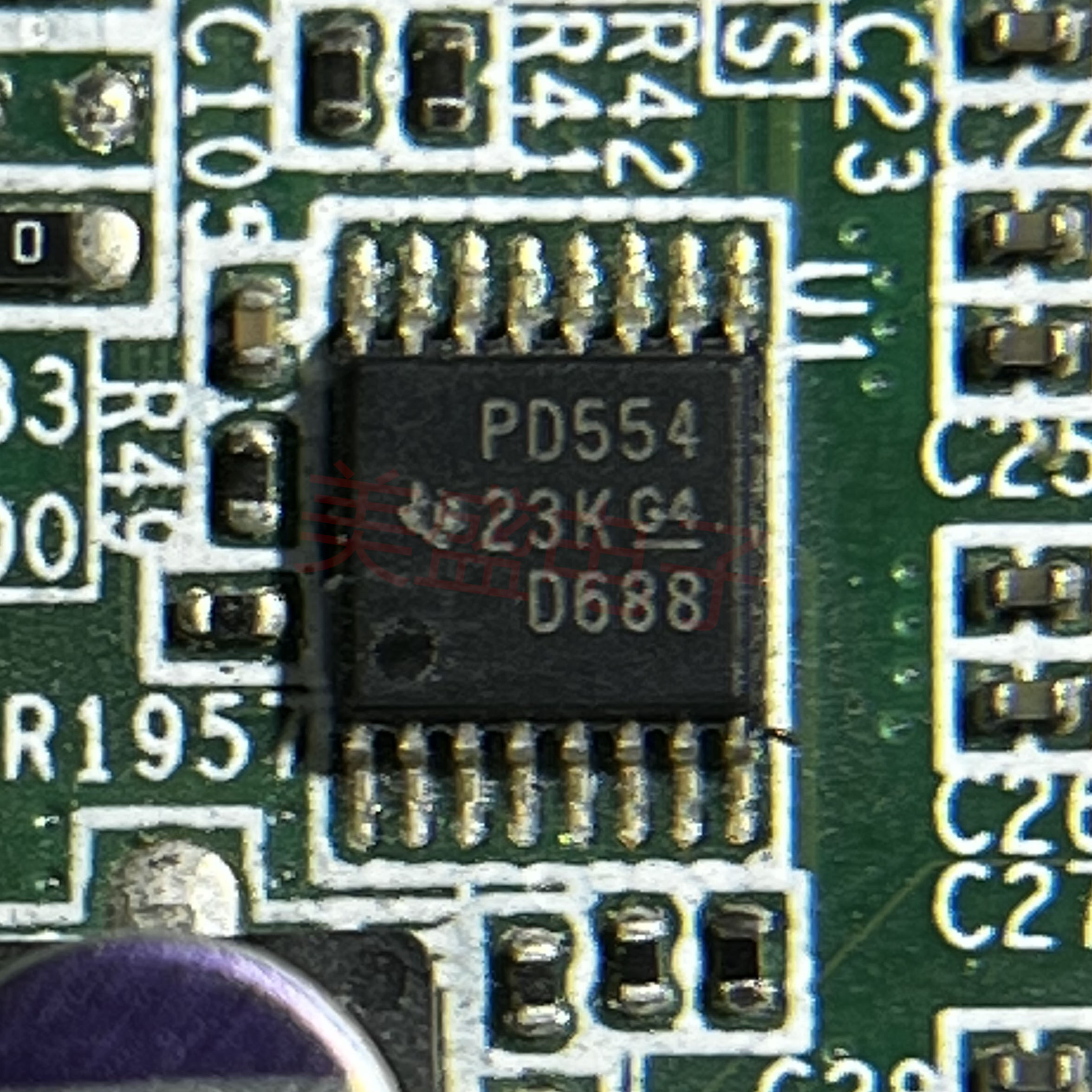 IC芯片 PCA9554PWR TSSOP16丝印 PD554集成电路现货供应