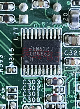 IC 芯片 LM4863MT TSSOP20 集成电路 现货供应