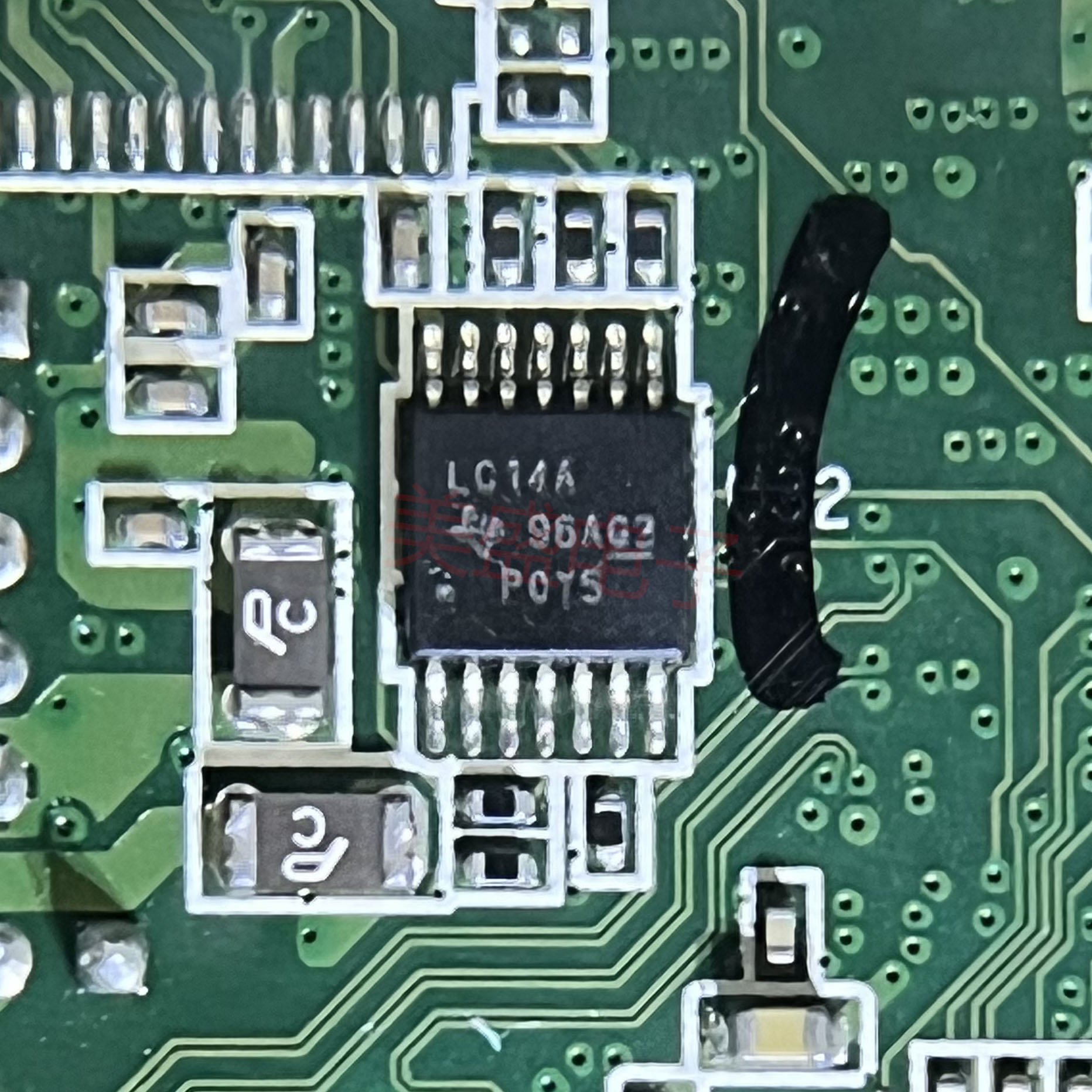 IC 芯片 SN74LVC14APWR TSSOP14 丝印LC14A 集成电路 现货供应