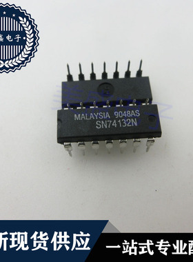 IC 芯片 SN74132N DIP14 集成电路 现货供应