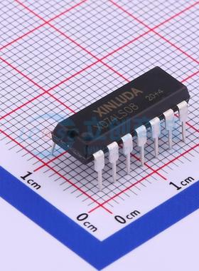 IC 芯片 XD74LS08 DIP14 逻辑门 集成电路 现货供应