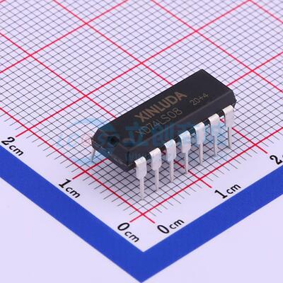 IC 芯片 XD74LS08 DIP14 逻辑门 集成电路 现货供应