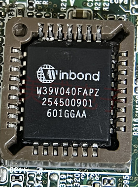 IC 芯片 W39V040FAPZ PLCC32 集成电路 现货供应