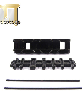 MATO1/16德国虎王遥控坦克模型升级配件3888-1全金属履带节备用节