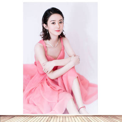 明星海报制作赵丽颖写真周边海报房间卧室寝室贴画墙画04