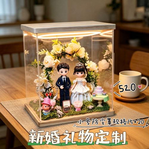 高级有心意软陶人偶定制