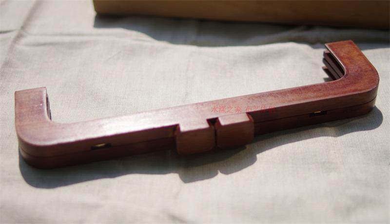 새로운 단단한 나무 고민 사각형 육각 머리 자석 버클 나무 프레임 입 골드 DIY 가방 액세서리 38 위안|나사 조각