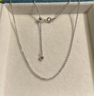 925银车花珍珠圈链 百搭锁骨链纯银气质