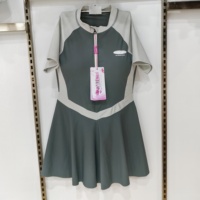 維佳詩(shī)泳衣女款2024泡溫泉高級(jí)感運(yùn)動(dòng)連體保守遮肉顯瘦訓(xùn)練游泳館