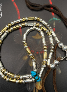 银创高桥吾郎银珠金珠管珠链