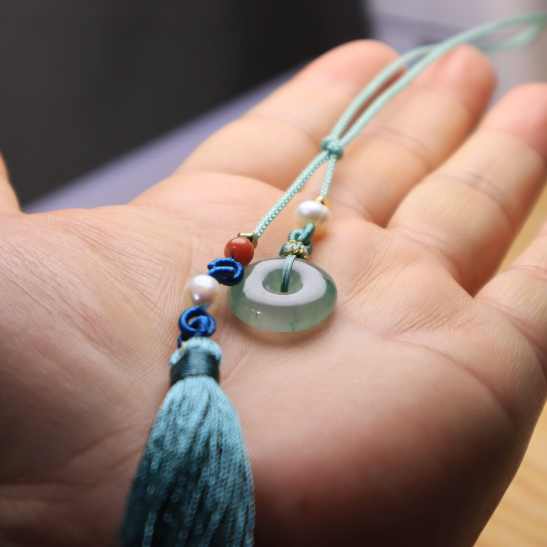 天然非洲翠平安扣冰飘花包包链通用精美时尚把玩配饰玉石配件,珠宝/钻石/翡翠,耳饰,淘宝优惠券,粉丝福利购,淘宝优惠卷