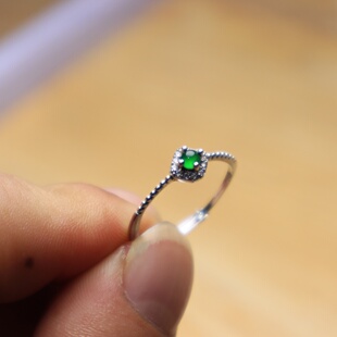 天然冰种高危翡翠蛋面戒指吊坠挂件通用精美时尚把玩配饰玉石