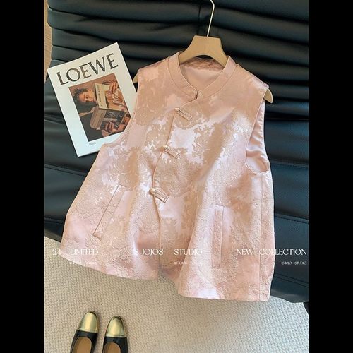 新品中式马甲国风女款高级