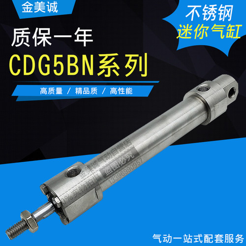 CDG5E CDG5BN25SR-100-125-150-175-200-225-250 SMC型不锈钢气缸