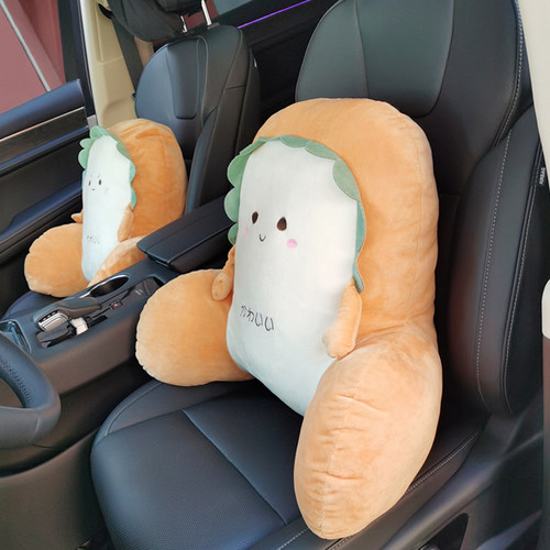 汽车腰靠垫护腰靠背可拆洗