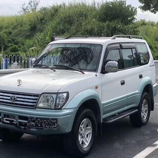 适用丰田霸道PRADO大梁脚踏板LC95 LC90上下车侧杠3400踏板改装