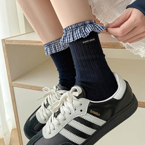 袜子miu系独特超好看小香风