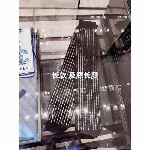 香奶奶水钻袜小香风高级感小众