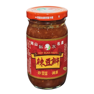 台湾原装饭友辣豆瓣酱230g冈山名产炒菜凉拌火锅蘸料用