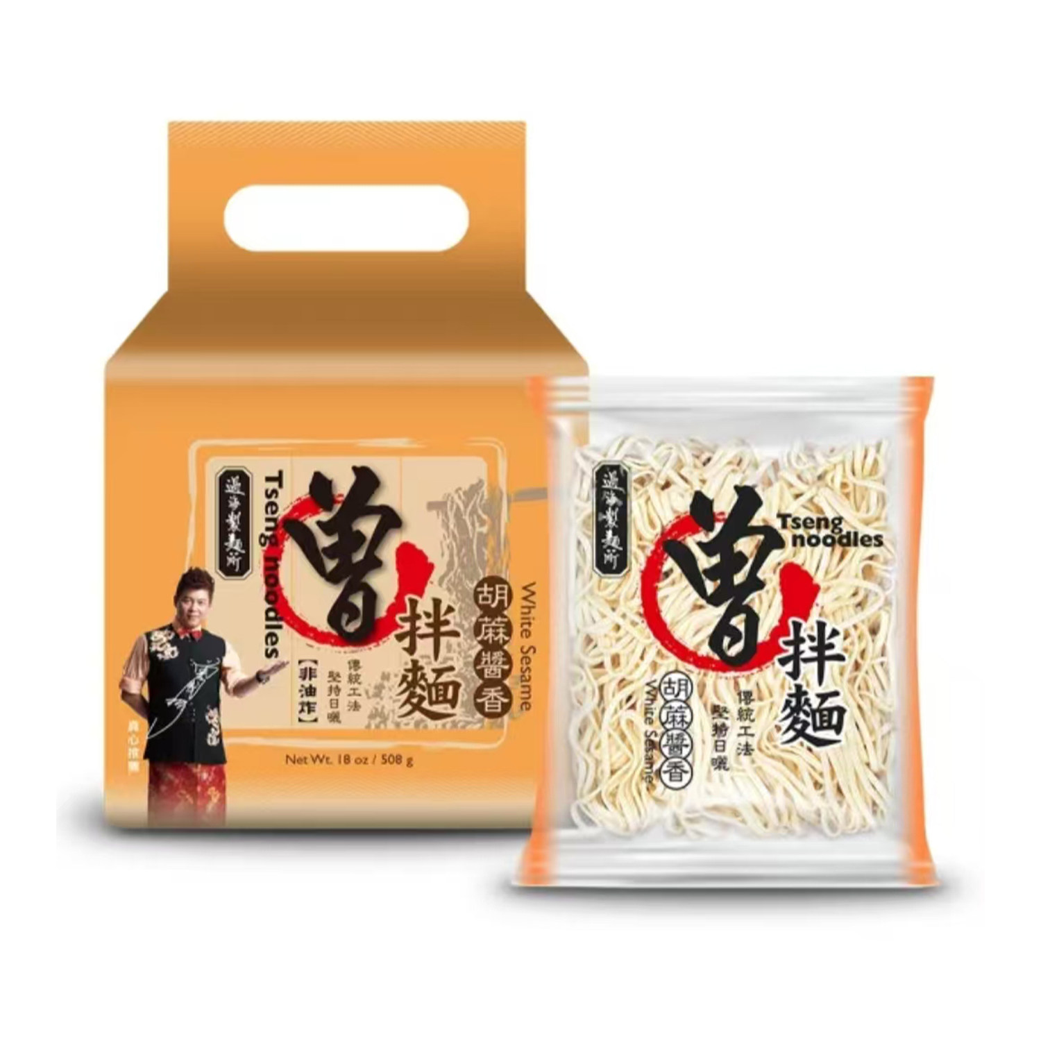 曾拌面胡麻酱香口味508g