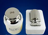 F2级连体砝码 500g1kg2kg5kg验室砝码 不锈钢砝码 标准砝码