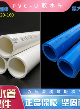 联塑UPVC蓝色给水管20/25/32/40/50/63/75/90/110供水4分6分1寸半