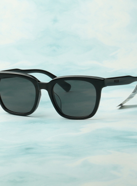 帕沙墨镜男女款方形太阳镜2025新款黑色品牌帕莎眼镜高级感PS3051