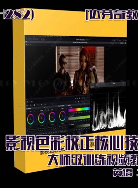(SH282) 达芬奇教程 影视色彩校正核心技术大师级训练视频教程3时