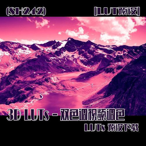 (SH242)3D LUTs-双色调视频调色LUTs预设下载 3d LUTs - Duotone