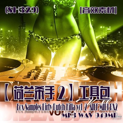 (SH329)[音效素材]【荷兰杀手2】AIFF MIDI RX2 MP3 WAV 949MB