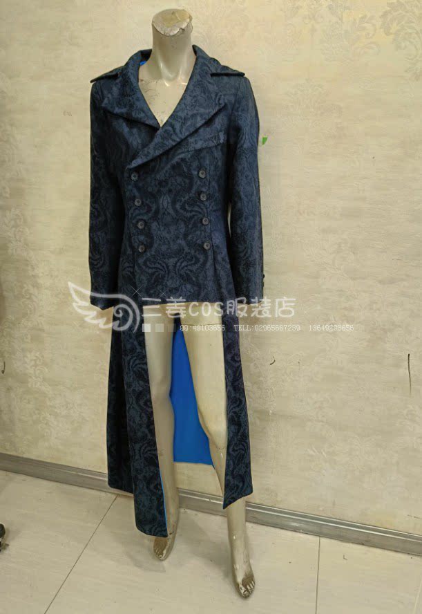 【量身定制】DMC鬼泣维吉尔 三姜Cosplay服装