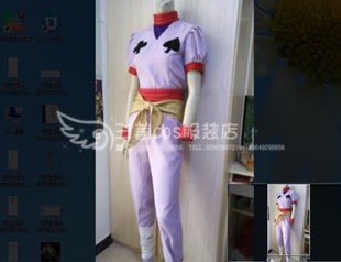【量身定制】老TV版全职猎人伊尔迷/伊路米揍敌客西索三姜cosplay