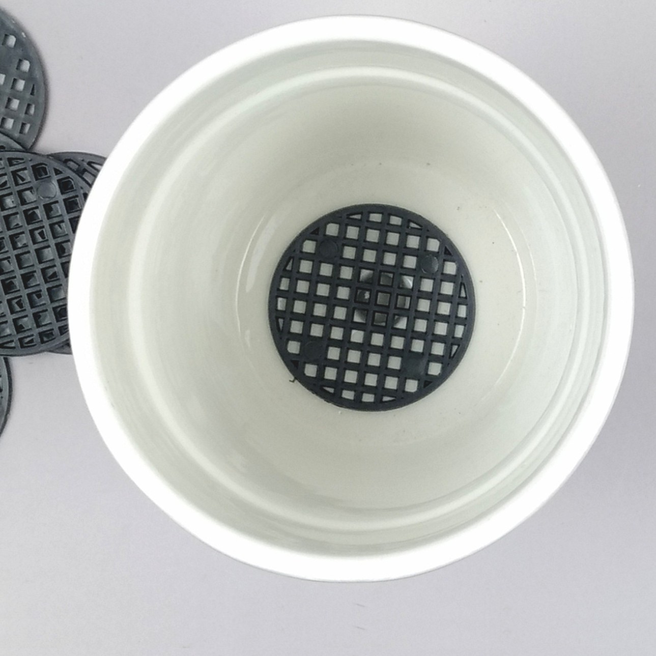 花盆垫底多肉花盆底垫片圆形花盆底孔垫片底部防漏土防虫塑料片