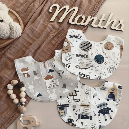 韩国同款卡通薄款口水巾