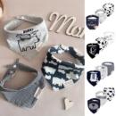 婴儿口水巾秋季加厚可爱卡通动物宝宝围嘴新生儿三角巾高端洋气棉