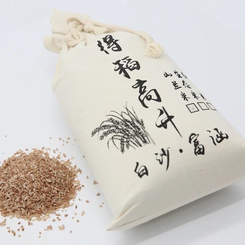 海南白沙 山兰米（得稻高升布袋装）5斤