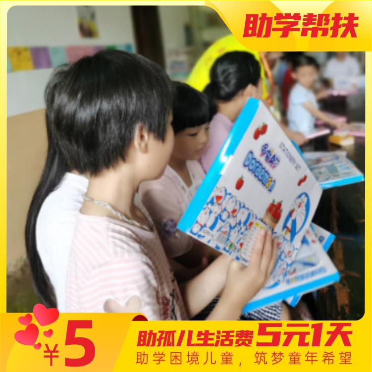 助孤儿生活费5元1天/助学困境儿童/筑梦童年希望助学/希望工程/