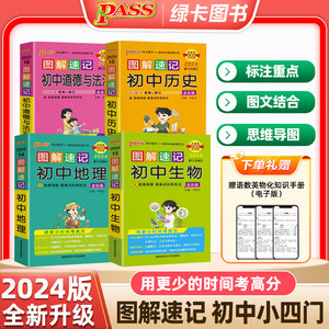 2023pass图解速记初中生物地理