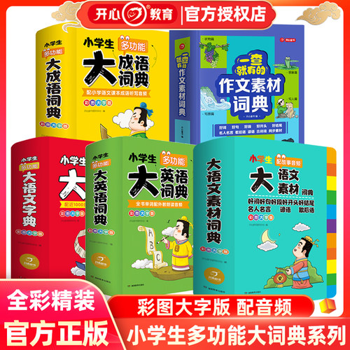 开心教育彩图大字字词典