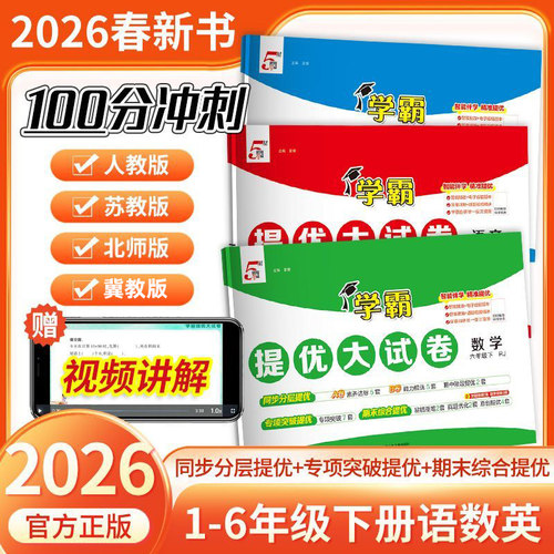经纶小学学霸提优大试卷