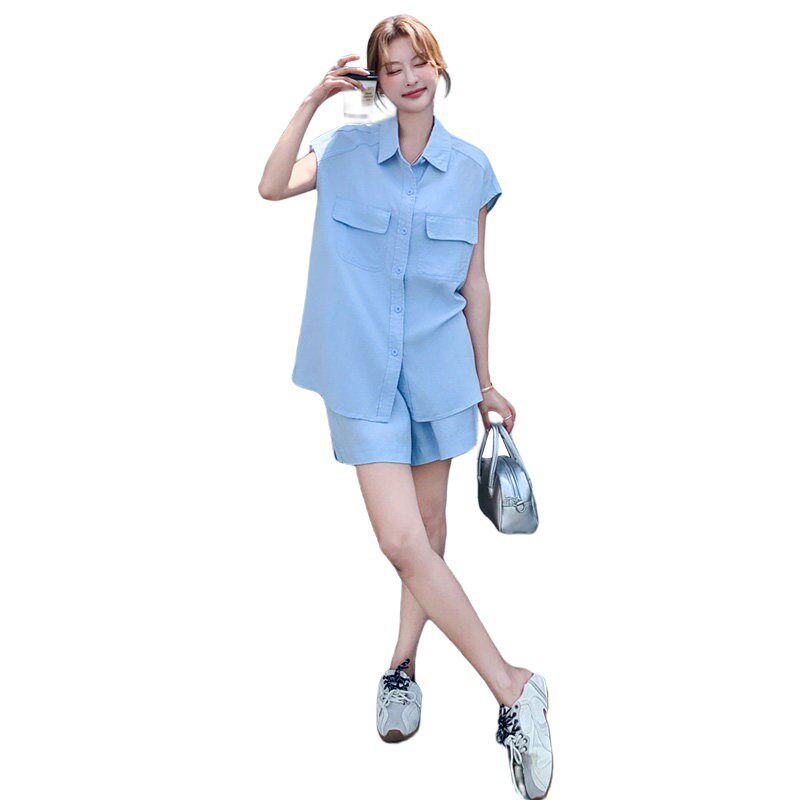 2C270-2811-P155-K228天丝麻料2件套装,女装套装/套裙,2C270