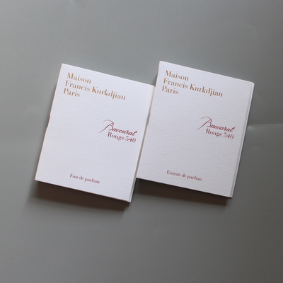 MFK梵诗柯香540 红色百家乐EDP  浓香精试香小样2ml 10ml