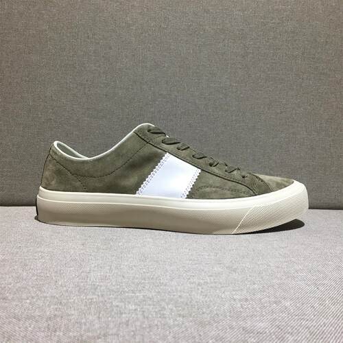 新季丝光反绒皮手工制作休闲板鞋