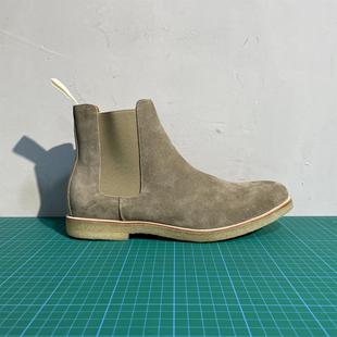 玩鞋 风林火山 家 MASTER 林系CP03真皮中底切尔西靴 NINE