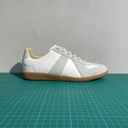 头层牛皮真皮中底德训鞋